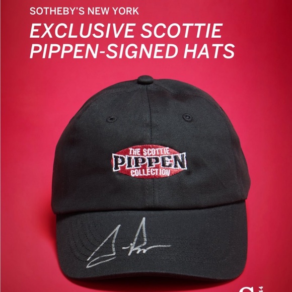 Black Cap - Sottie Pippin signed